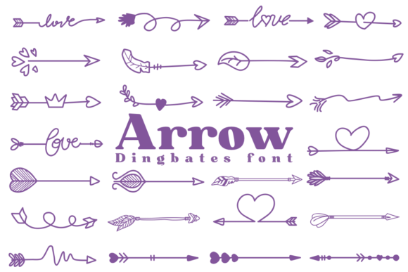 Arrow Font: A Playful Way to Add Direction and Style