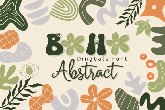 Boho Abstract Font for Creative Projects