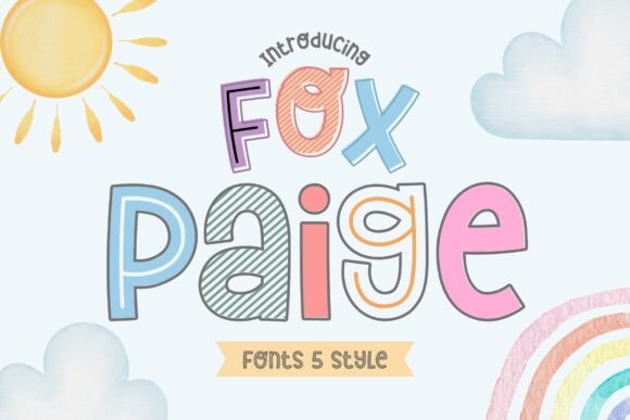 Fox Paige Font: Playful and Captivating Design
