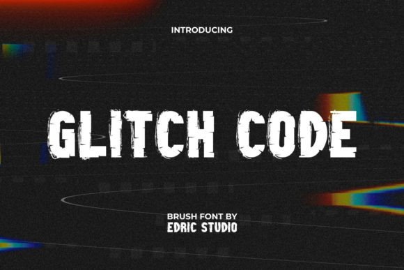 Glitch Code: The Tech-Inspired Font That Adds Edge to Your Designs