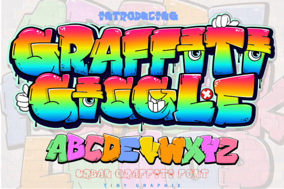 Graffiti Giggle – Fun Urban Graffiti Font for Bold and Playful Designs