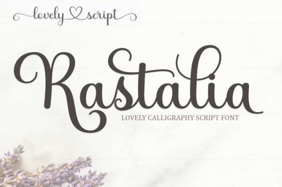 Rastalia: A Dazzling Script Font for Professional and Creative Projects
