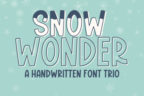 Snow Wonder Trio: A Playful Font for Creative Projects