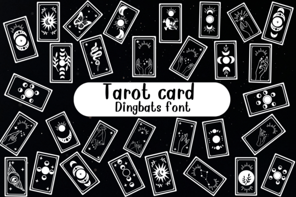 Tarot Card Font