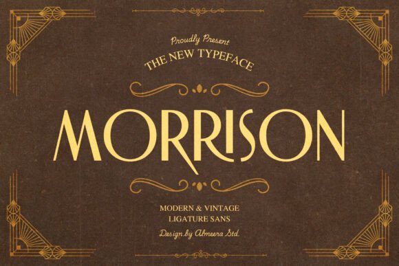 The Timeless Elegance of Morrison Font: A Tribute to Decorative Arts and Architecture