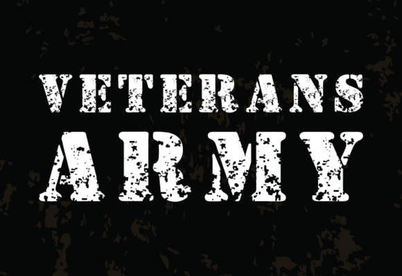 Veterans Army Font: Bold Typography for Creative Projects