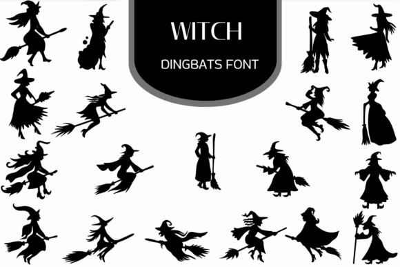 Witch Dingbats: A Magical Font for Whimsical Design